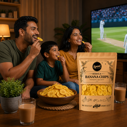 Kerala's Best Banana Chips in Coconut Oil (1200gm) pack